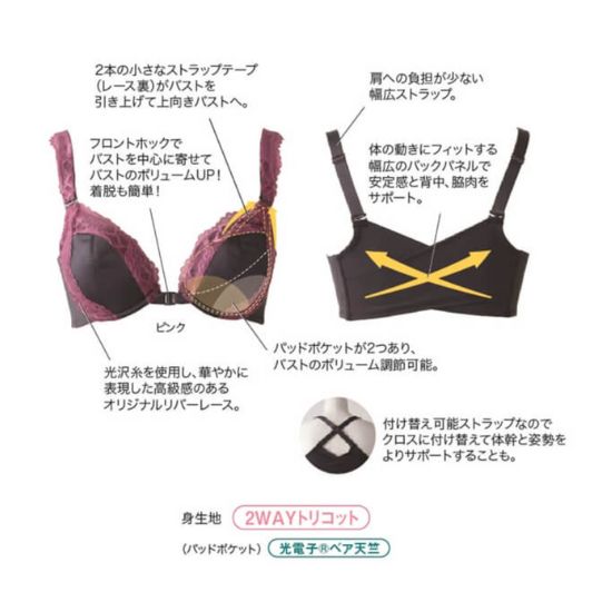 TAI-KANブラジャー